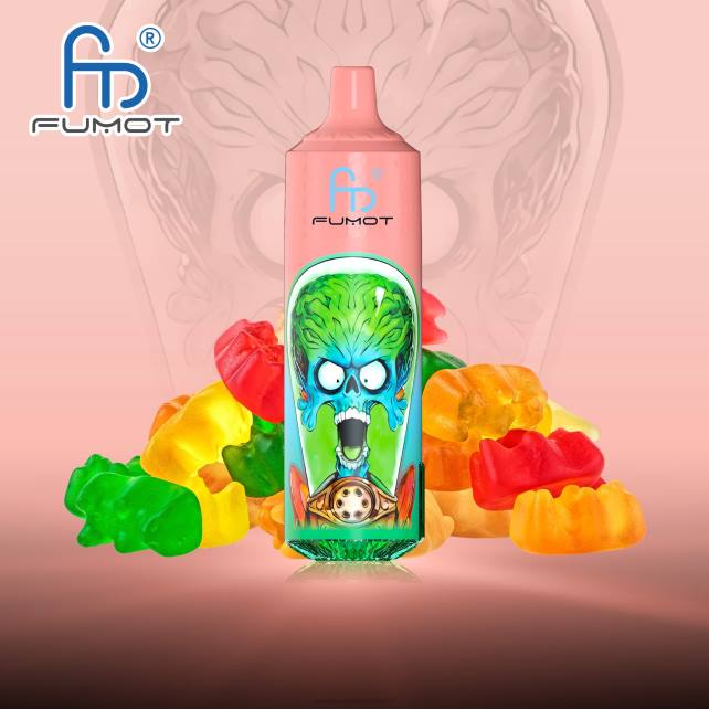 Fumot RandM Tornado 9000 Pro Vape-Gerät mit Akku und E-Juice-Display Version 1 04LD189 - Tornado Vape Preis Gummibär