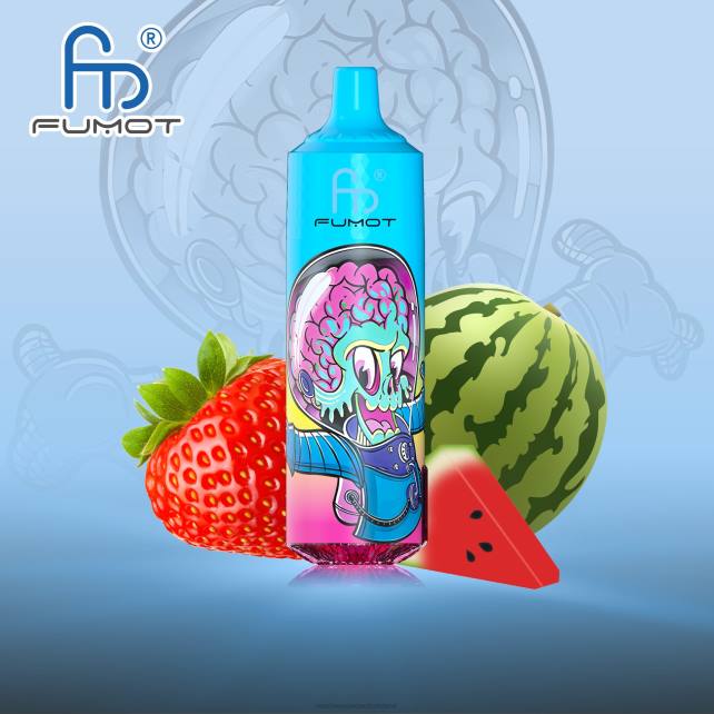 Fumot RandM Tornado 9000 Pro Vape-Gerät mit Akku und E-Juice-Display Version 1 04LD195 - RandM Deutschland Erdbeerwassermelone