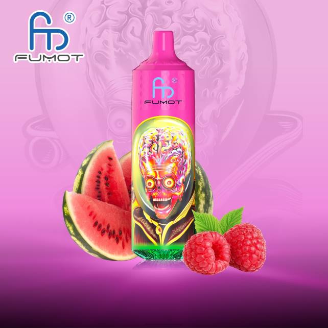 Fumot RandM Tornado 9000 Pro Vape-Gerät mit Akku und E-Juice-Display Version 1 04LD196 - RandM Vape Deutschland Himbeer-Wassermelone